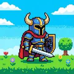 Pixel art game sprite